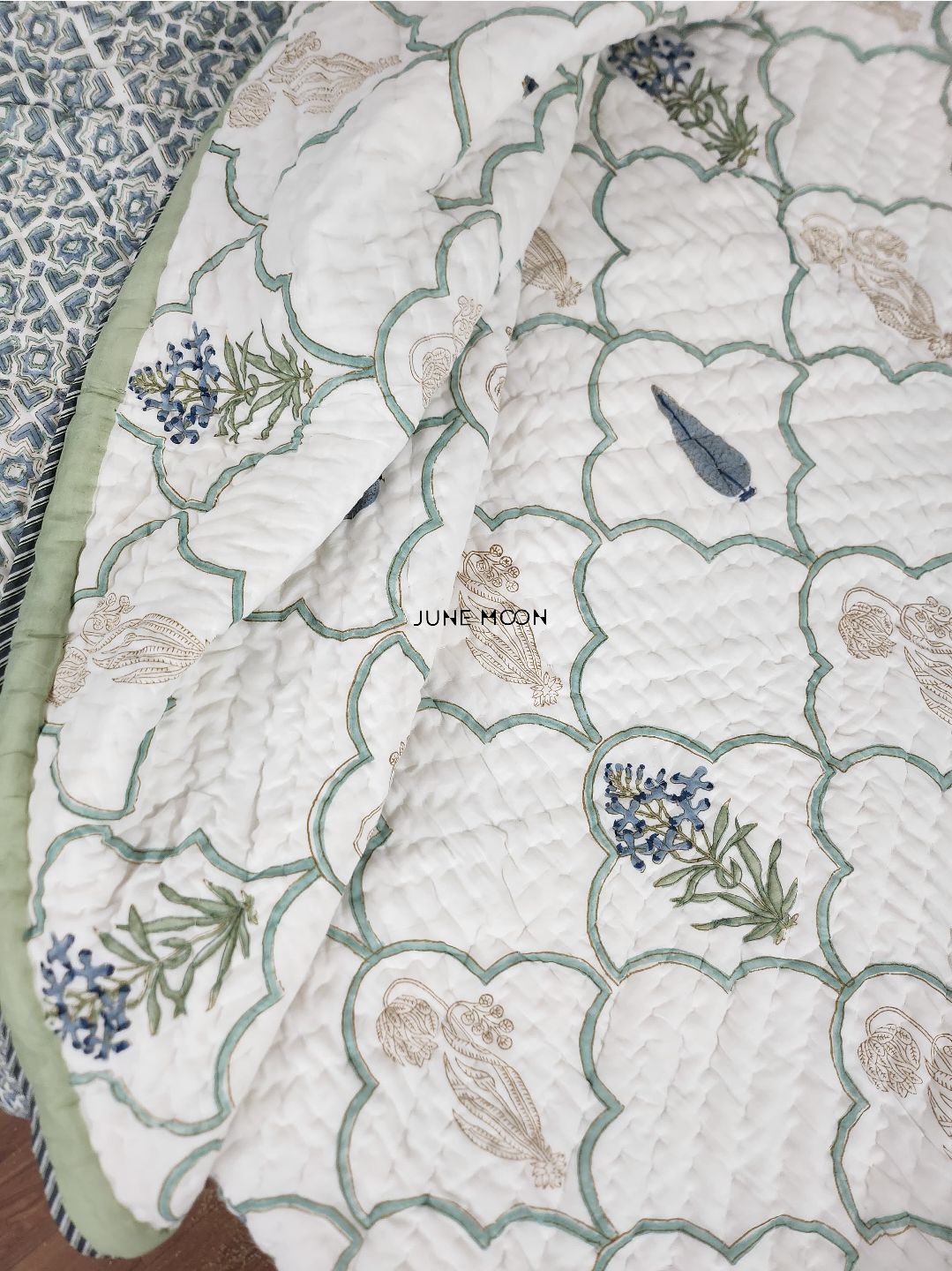 Truly Treasured - Block Printed Muslin Quilt