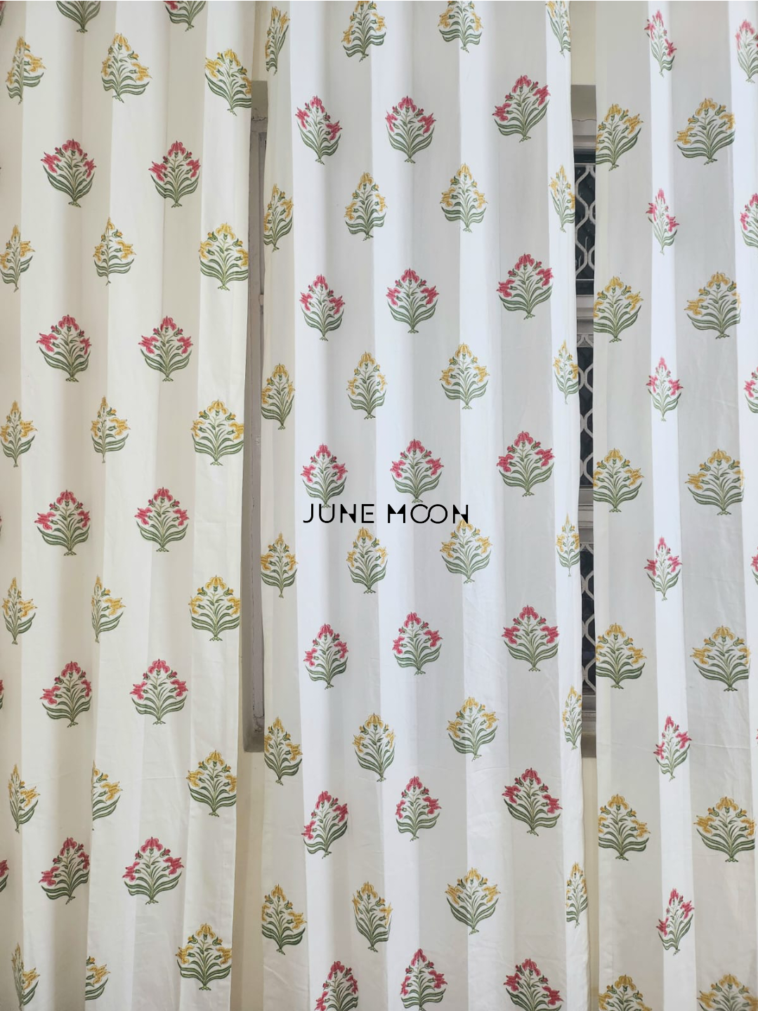 Indian Palette - Block Printed Curtains