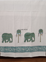 Load image into Gallery viewer, Firdaus - Block Printed Bath Towel