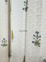 Load image into Gallery viewer, Chandni Bagh - Block Printed Curtains