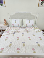 Load image into Gallery viewer, Cosmos - Set of Quilt & Bedsheet