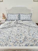 Load image into Gallery viewer, Nehar - Set of Quilt & Bedsheet