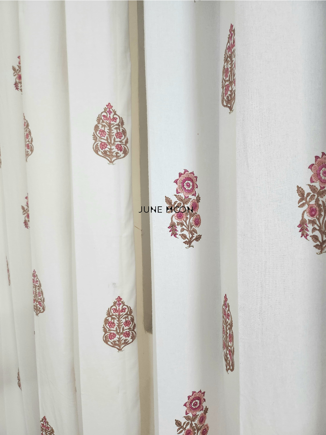 Gul Bano - Block Printed Curtains