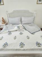 Load image into Gallery viewer, Welcome To Jodhpur - Block Printed Muslin Quilt