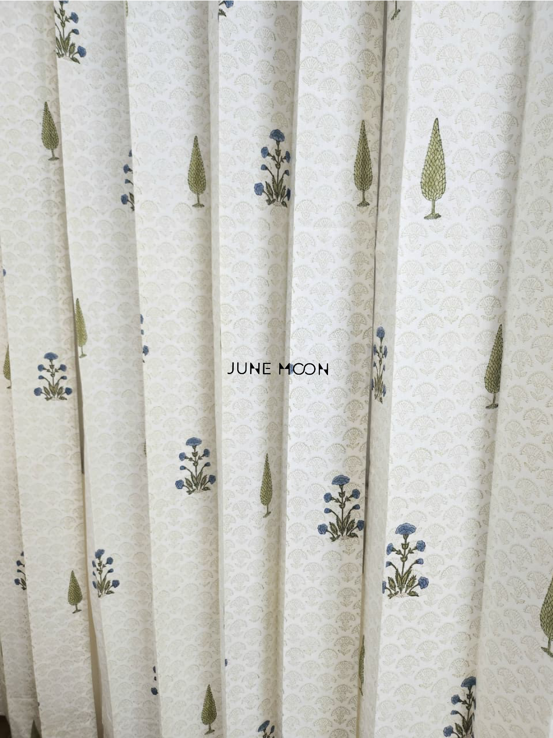 Chandni Bagh - Block Printed Curtains