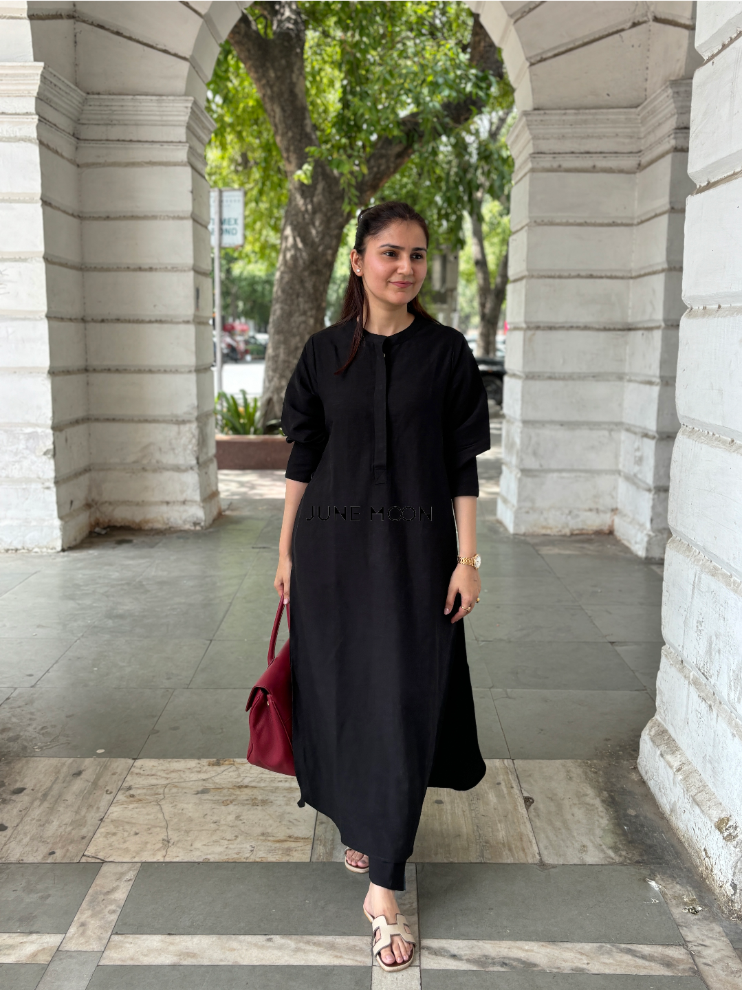 Sable - Linen Blend Kurta
