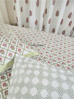 Load image into Gallery viewer, Manmohini - Block Printed Bedsheet Set