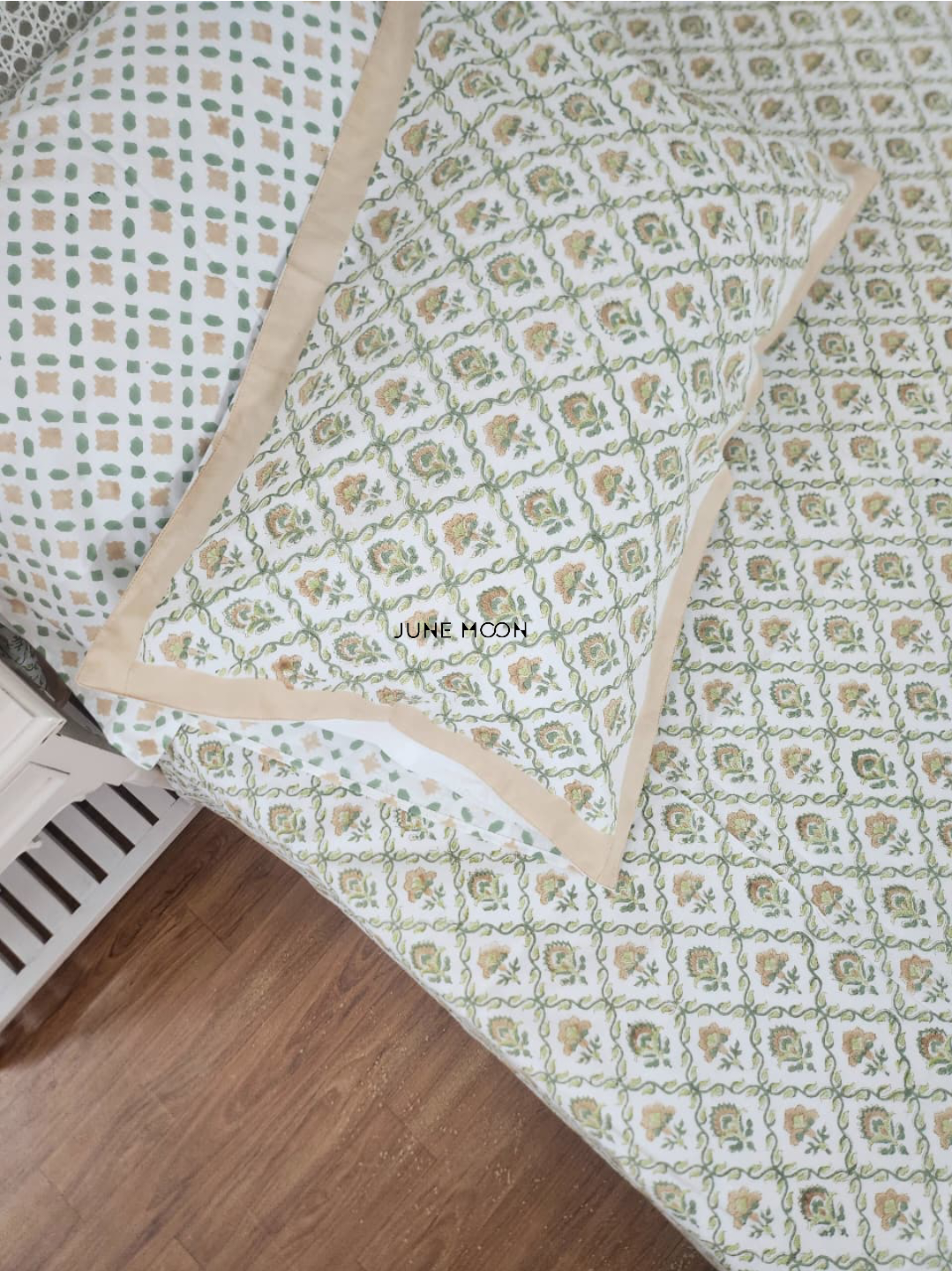 Albeli - Block Printed Bedsheet Set