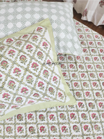 Load image into Gallery viewer, Manmohini - Block Printed Bedsheet Set