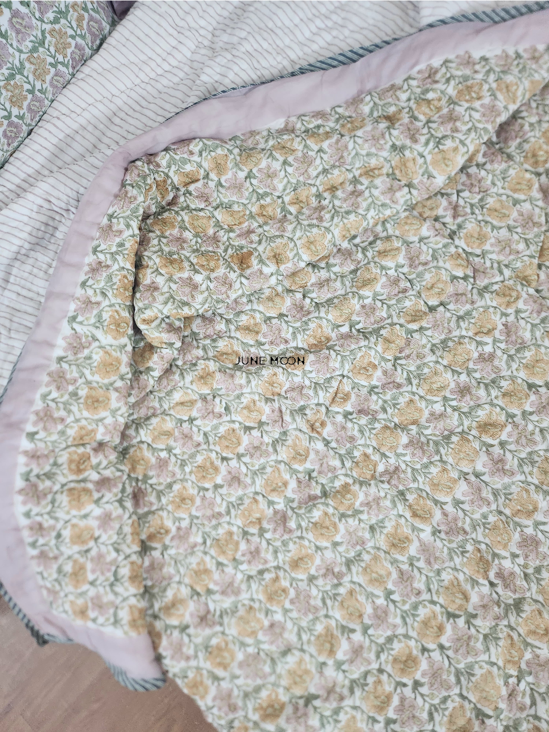 Fairytale - Block Printed Muslin Quilt