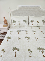 Load image into Gallery viewer, Uphaar - Block Printed Bedsheet Set (Thick Cotton)