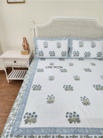 Load image into Gallery viewer, Raaga - Block Printed Bedsheet Set