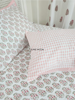 Load image into Gallery viewer, Nikhaar - Block Printed Bedsheet Set
