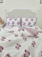 Load image into Gallery viewer, Berry Beautiful - Block Printed Muslin Quilt