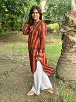 Load image into Gallery viewer, Sukoon - Cotton High-Low Kurta