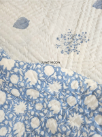 Load image into Gallery viewer, As We Sea - Block Printed Muslin Quilt