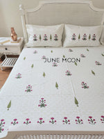 Load image into Gallery viewer, Mehrunisa - Block Printed Bedsheet Set