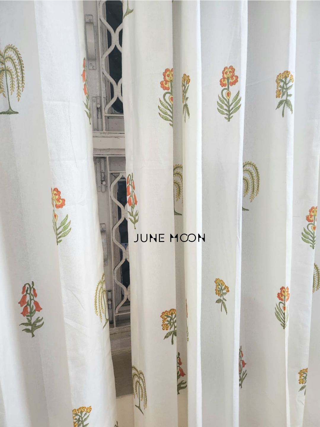 My Little Sunshine - Block Printed Curtains