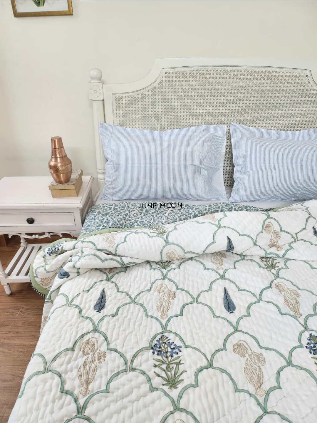Truly Treasured - Block Printed Muslin Quilt