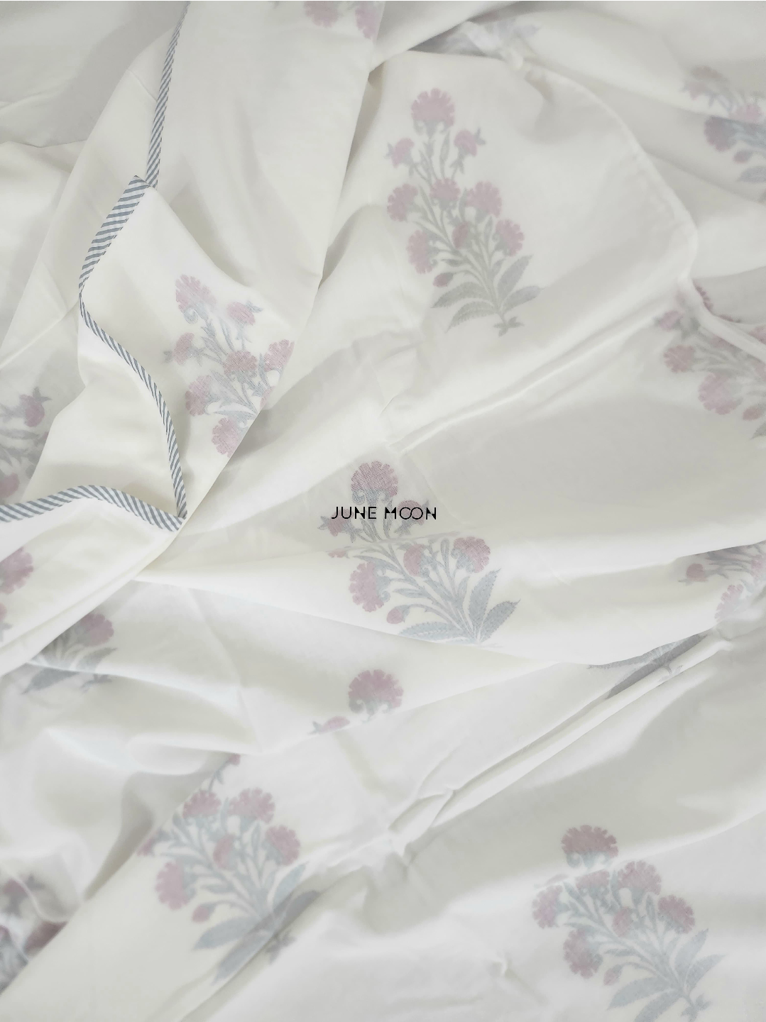 Saira - Block Printed Muslin Dohar