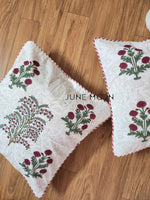 Load image into Gallery viewer, Gul Rang - Set of 2 Cushion Covers