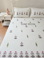 Load image into Gallery viewer, Mehrunisa - Block Printed Bedsheet Set