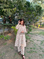 Load image into Gallery viewer, Ziya - Block Printed Co-ord Set