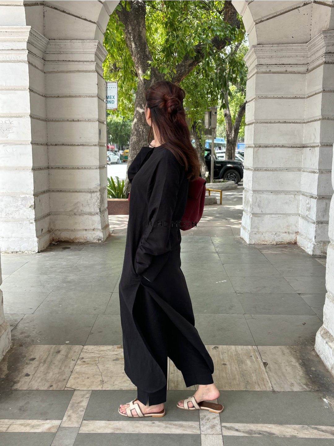 Sable - Linen Blend Kurta