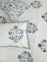 Load image into Gallery viewer, Vasundhara - Block Printed Bedsheet Set