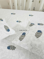 Load image into Gallery viewer, Sitaara - Block Printed Bedsheet Set