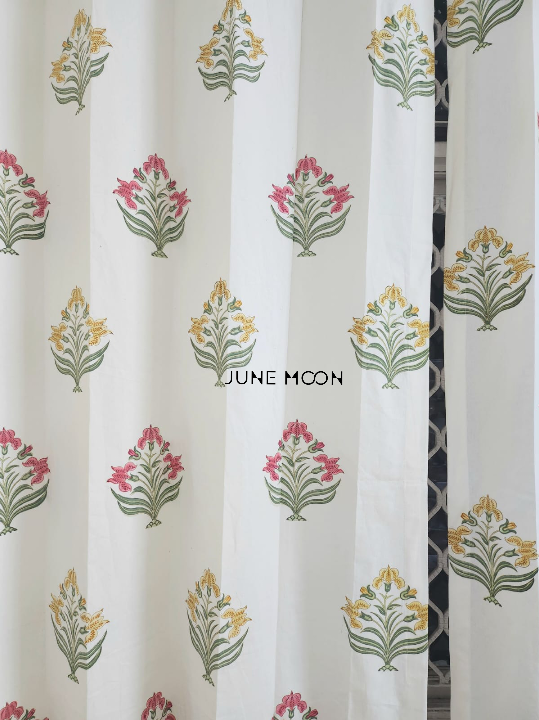 Indian Palette - Block Printed Curtains