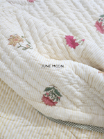 Load image into Gallery viewer, Honey Brook - Block Printed Muslin Quilt