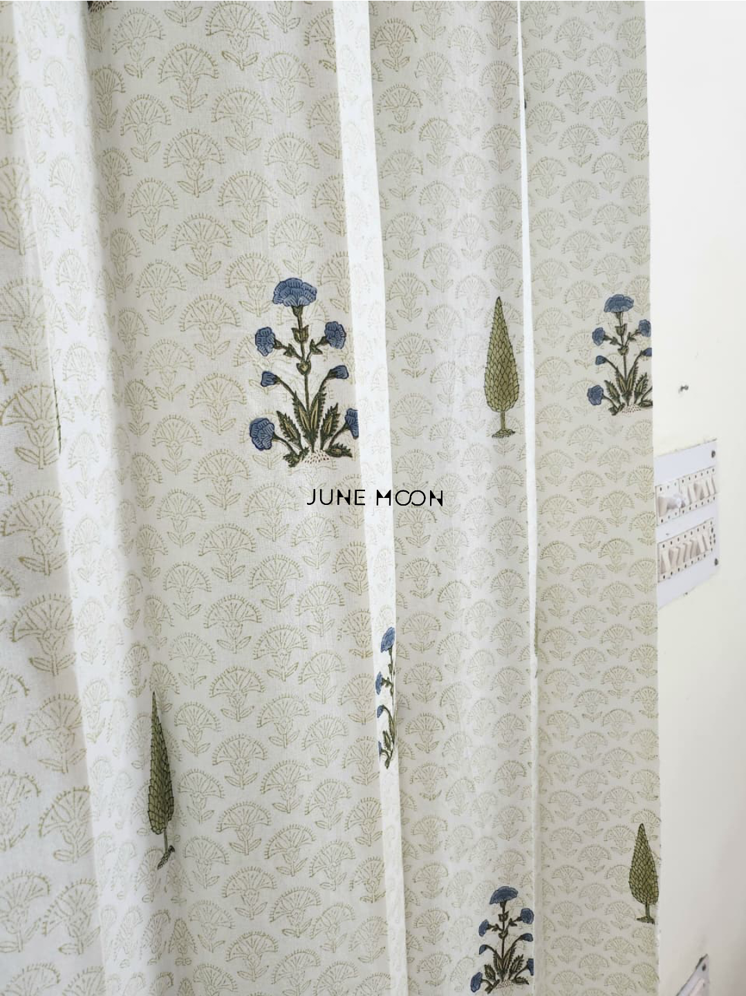 Chandni Bagh - Block Printed Curtains