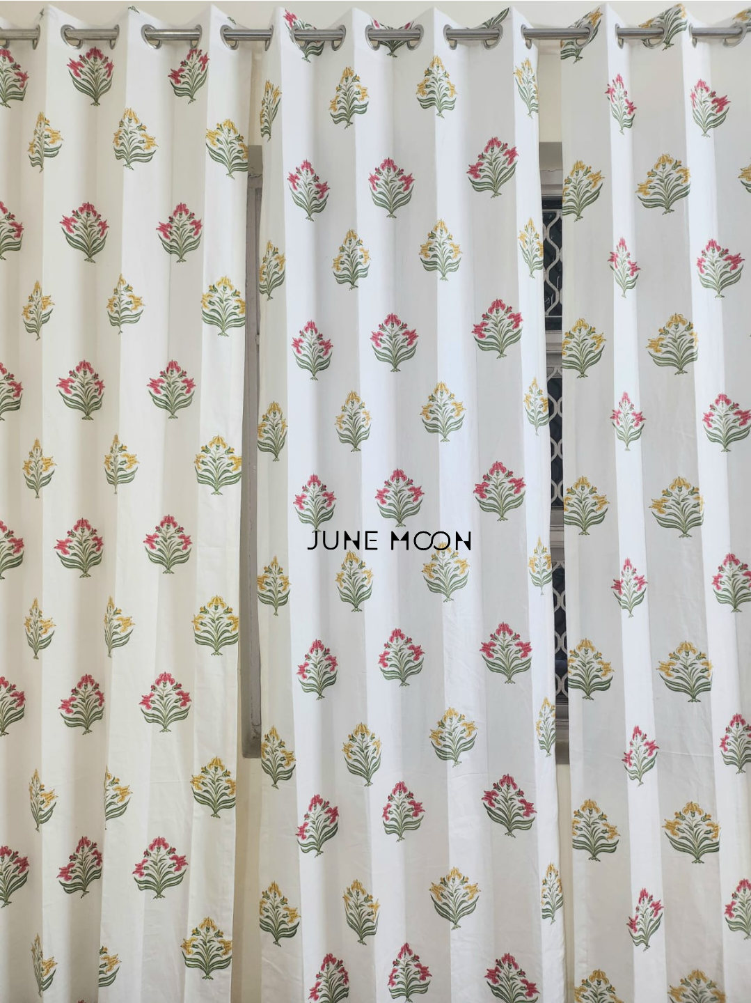 Indian Palette - Block Printed Curtains