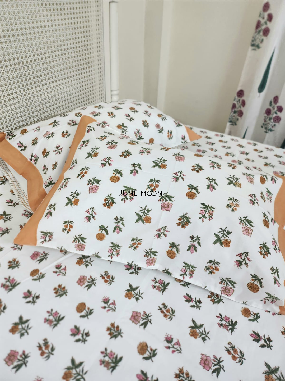 Barfi - Block Printed Bedsheet Set