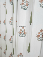 Load image into Gallery viewer, Dhaani - Block Printed Curtains