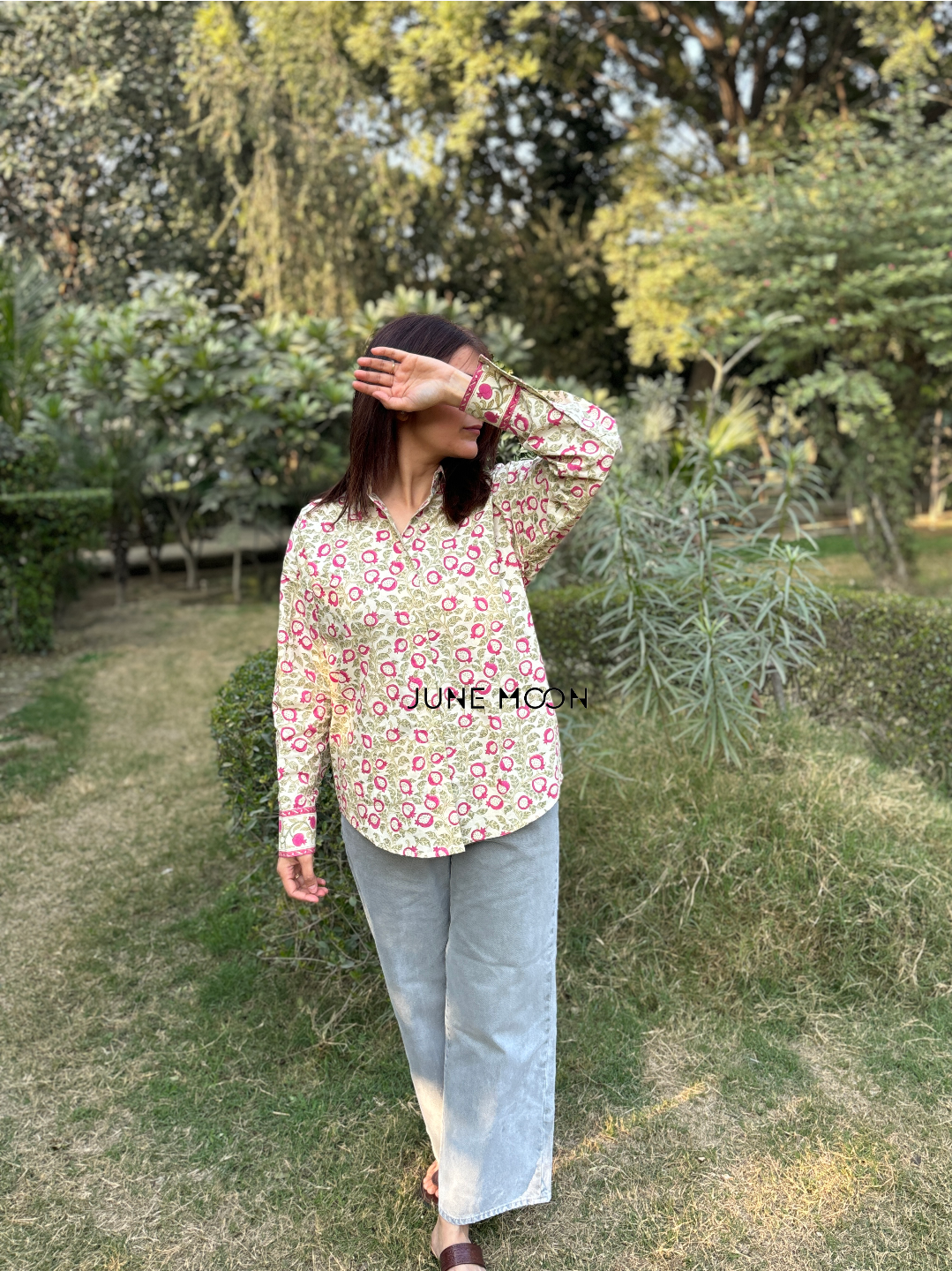 Kind Love - Block Printed Shirt