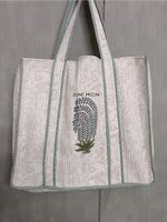 Load image into Gallery viewer, Roza - Block Printed Tote Bag