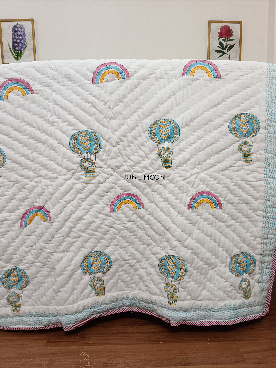 Rainbow World - Baby Quilt
