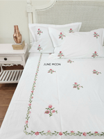 Load image into Gallery viewer, Brittany - Embroidered Bedsheet Set