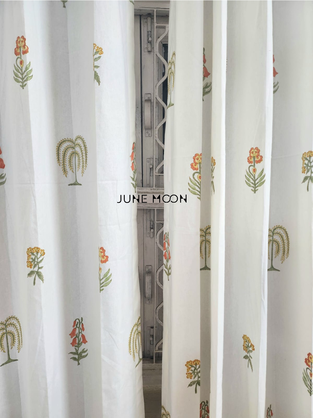 My Little Sunshine - Block Printed Curtains