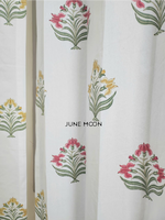 Load image into Gallery viewer, Indian Palette - Block Printed Curtains