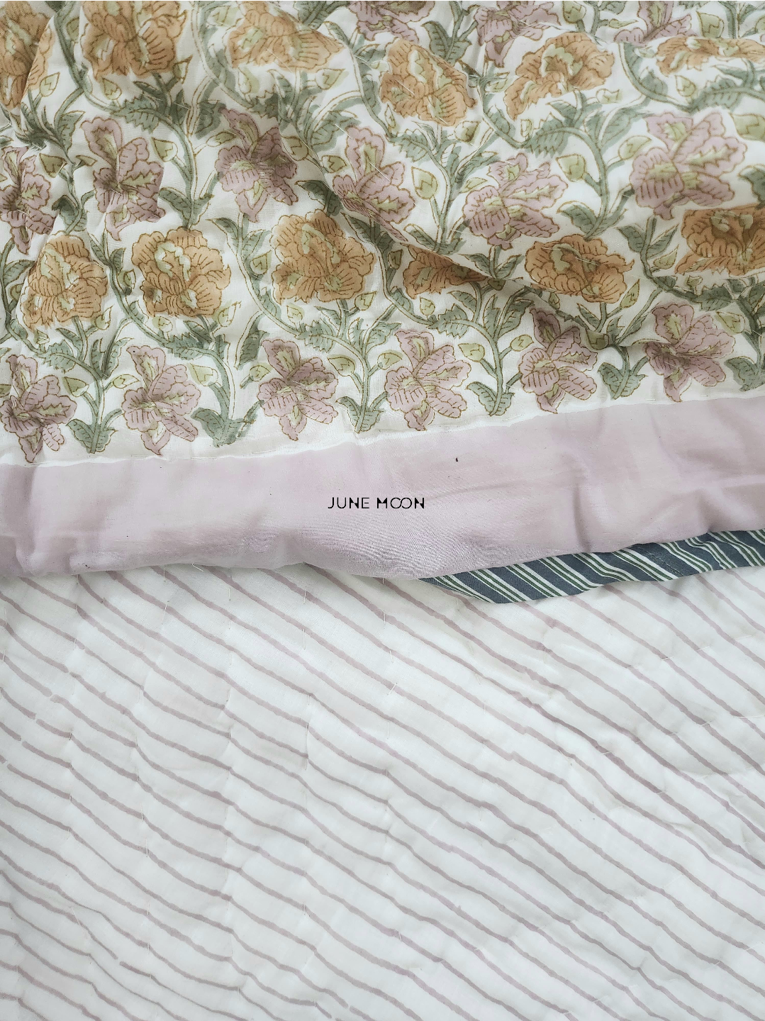 Fairytale - Block Printed Muslin Quilt