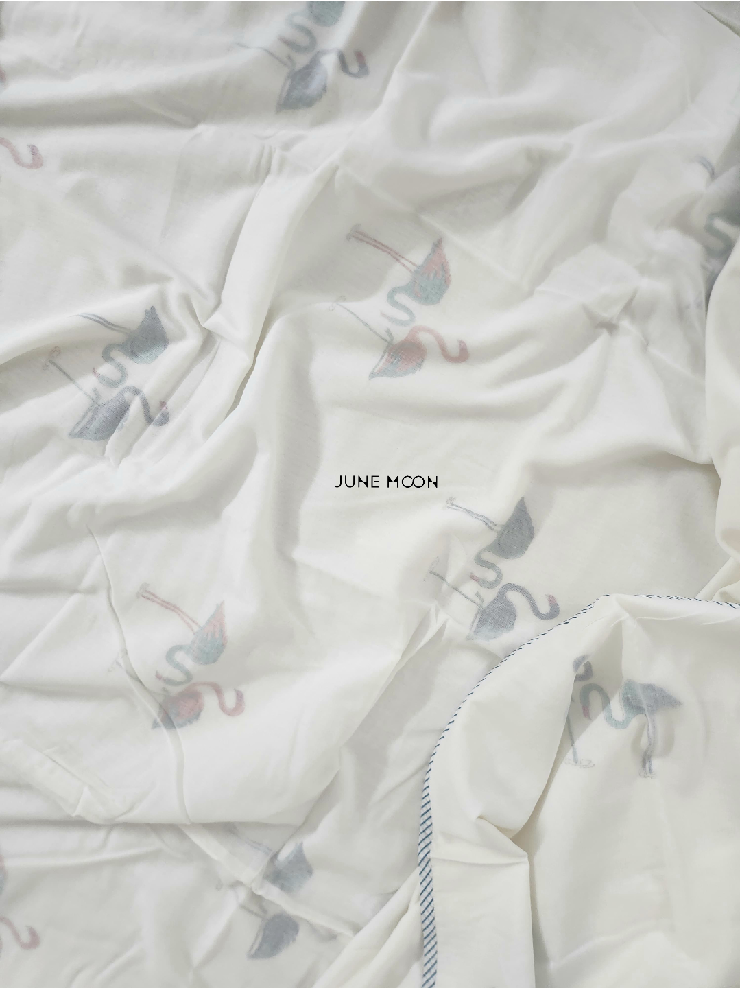 Summer Side - Block Printed Muslin Dohar