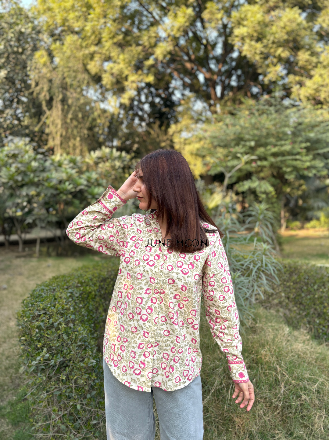 Kind Love - Block Printed Shirt