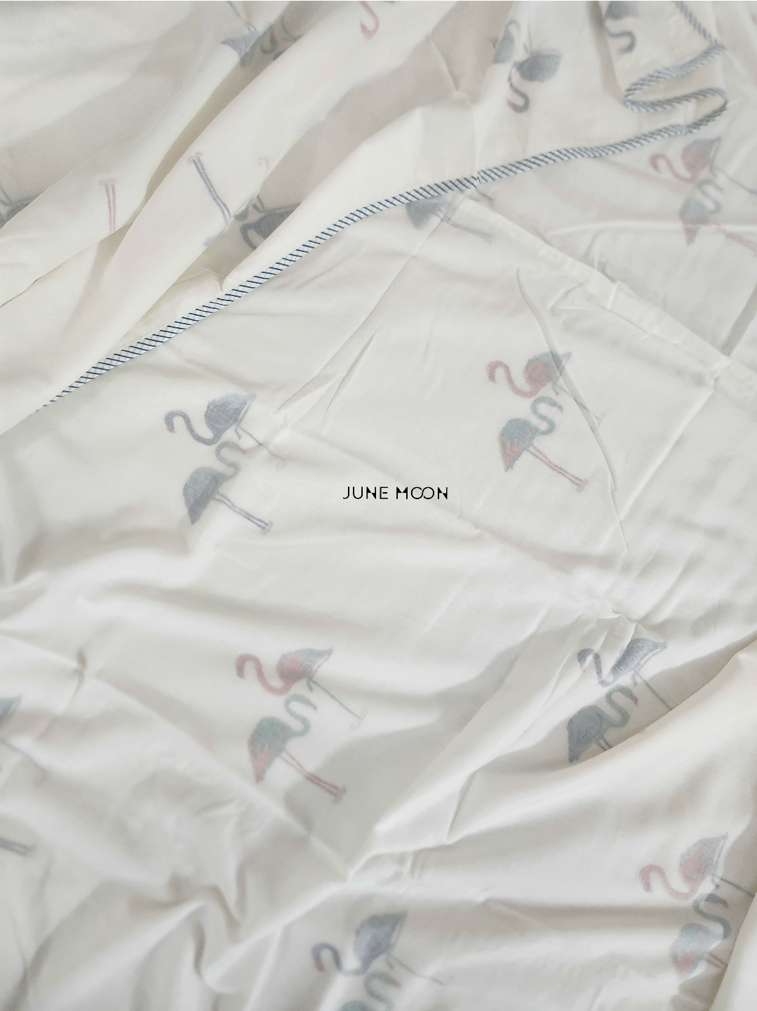 Summer Side - Block Printed Muslin Dohar