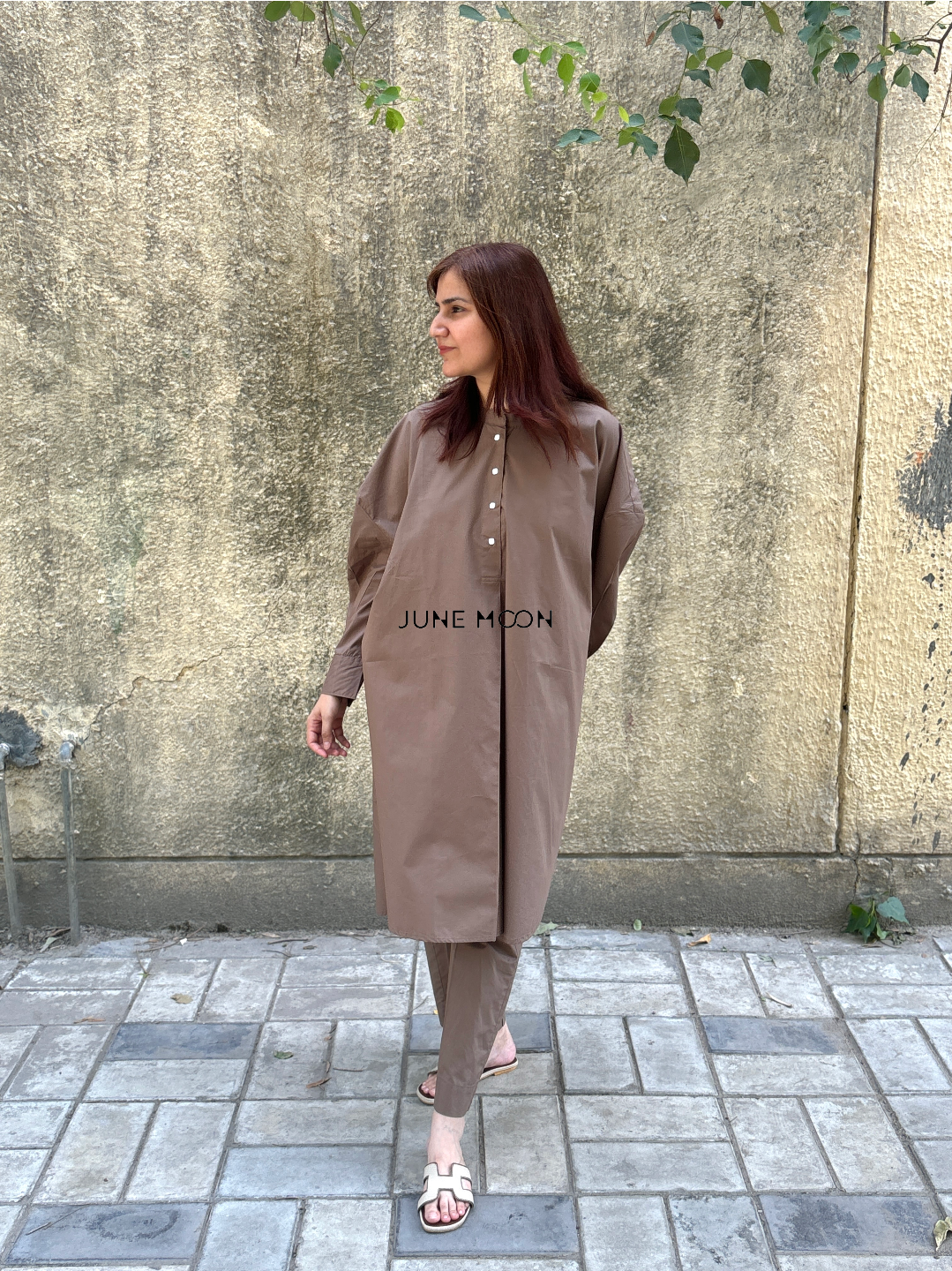 I’m Unstoppable - Boxy Fit High Low Co-ord Set