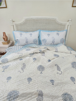 Load image into Gallery viewer, Regal Retreat - Set of Quilt & Bedsheet