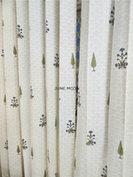 Load image into Gallery viewer, Chandni Bagh - Block Printed Curtains