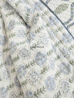 Load image into Gallery viewer, Cool Cascades - Set of Quilt & Bedsheet